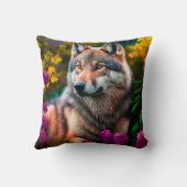 Verbazingwekkende dieren schattige kussen met worp (Achterkant)