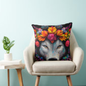 Verbazingwekkende dieren schattige kussen met worp (Stoel)