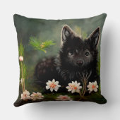 Verbazingwekkende dieren schattige kussen met worp (Achterkant)