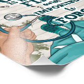 Verbazingwekkende Doctor fotoprint Foto Afdruk (Hoek)