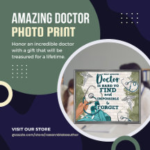 Verbazingwekkende Doctor fotoprint