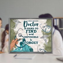 Verbazingwekkende Doctor fotoprint