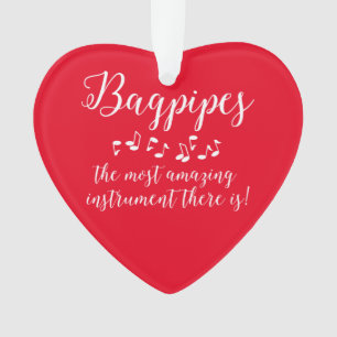 Verbazingwekkende doedelzak ornament