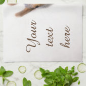 Verbazingwekkende eekhoorn theedoek (Gevouwen)