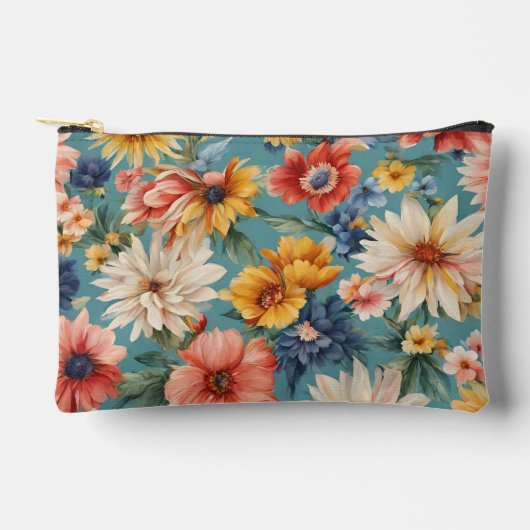 Verbazingwekkende Elegante Zomerbloemen Etui (Voorkant)