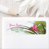 Verbazingwekkende Fairy Lily retour adreslabels Etiket (Insitu)