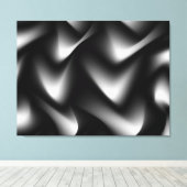 Verbazingwekkende Fine Art zwart-wit verpakt canva Canvas Afdruk (Insitu (Houten vloer))