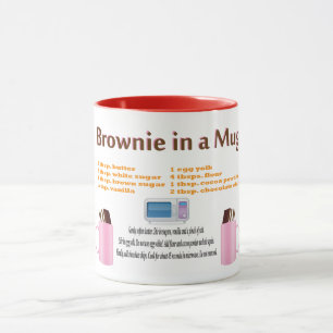 Verbazingwekkende Fudge Brownie Funny Recept Mok
