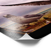 Verbazingwekkende golven foto afdruk (Hoek)