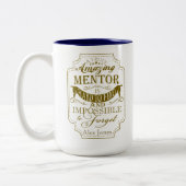 verbazingwekkende goudmentor Mok (Links)