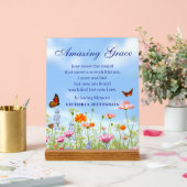 Verbazingwekkende Grace In Liefdevolle Geheugen Vl Acryl Bord (Huwelijk)