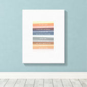 Verbazingwekkende Grace Lyric Kleurrijke Canvas Ar (Insitu (Houten vloer))