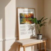 Verbazingwekkende Grace  Minimal Hymn Wall Art Poster