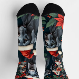 Verbazingwekkende Great Dane Kerst Sokken