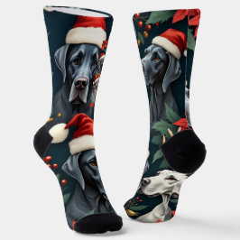 Verbazingwekkende Great Dane Kerst Sokken