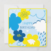 Verbazingwekkende groeten. feestdagenkaart (Voorkant)