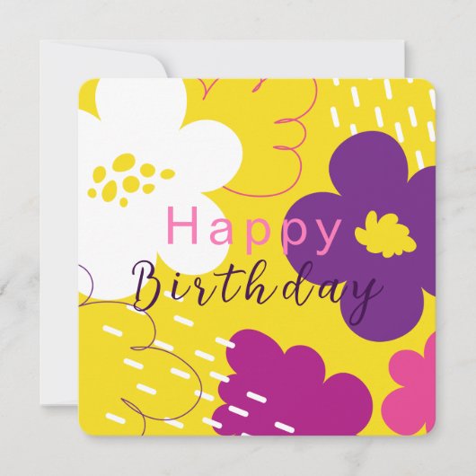 Verbazingwekkende groeten. feestdagenkaart (Voorkant)