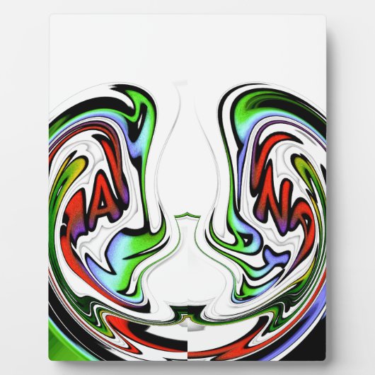 Verbazingwekkende Hakuna Matata Whirl Art Print Fotoplaat (Voorkant)