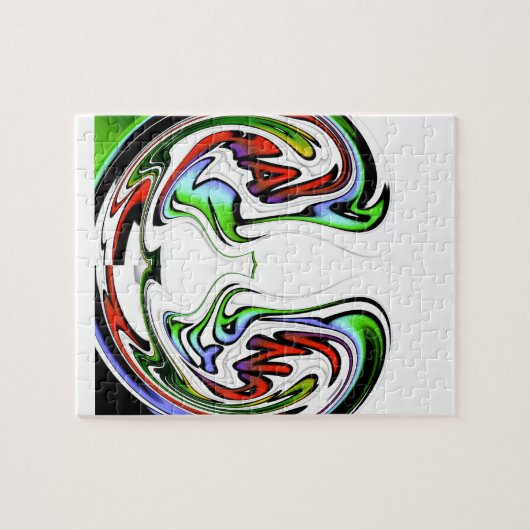 Verbazingwekkende Hakuna Matata Whirl Art Print Legpuzzel (Horizontaal)