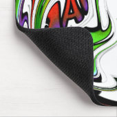 Verbazingwekkende Hakuna Matata Whirl Art Print Muismat (Hoek)