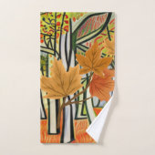 Verbazingwekkende herfst bad handdoek (Handdoek)