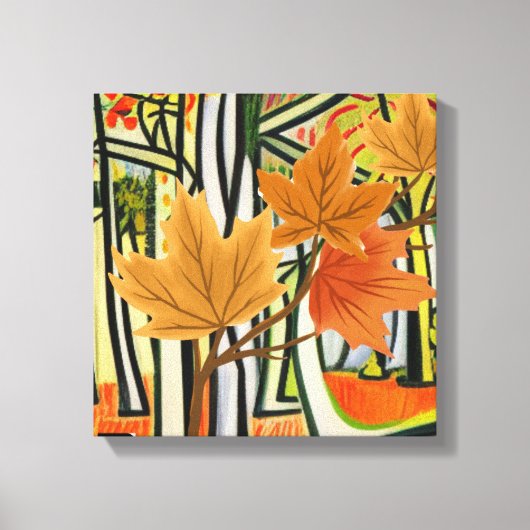 Verbazingwekkende herfst canvas afdruk (Voorkant)