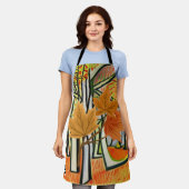 Verbazingwekkende herfst schort (Gedragen)