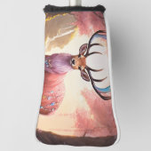 Verbazingwekkende herten: de majestueuze schoonhei golfheadcover (Draai 90)