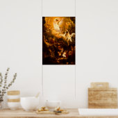 Verbazingwekkende Jezus-reurrectie Poster (Keuken)