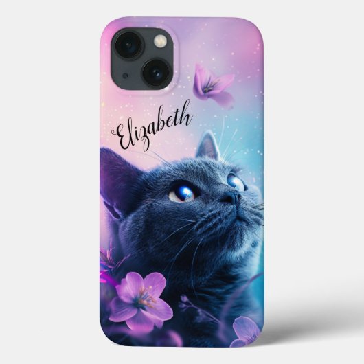 Verbazingwekkende kat Case-Mate iPhone case (Achterkant)