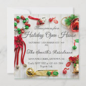 Verbazingwekkende kerstvakantie, rode decoratie (Voorkant)