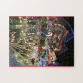 Verbazingwekkende kerstverlichting legpuzzel (Horizontaal)