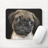 Verbazingwekkende kleine Pug Puppy Muismat (Met muis)