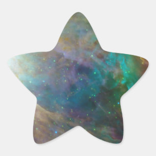Verbazingwekkende kleuren in Orion ster sticker