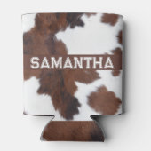 Verbazingwekkende Koe print golfballen Blikjeskoeler (Achterkant)