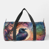 Verbazingwekkende Kraai Boom des Levens Mandala Pa Plunjezak (Achterkant)