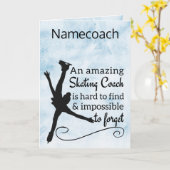 Verbazingwekkende Kunstschaatsen coach dank je kaa Kaart (Gele Bloem)