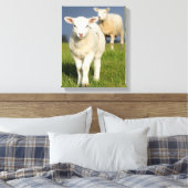 Verbazingwekkende lamp canvas afdruk (Insitu (Slaapkamer))