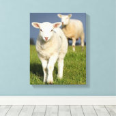 Verbazingwekkende lamp canvas afdruk (Insitu (Houten vloer))