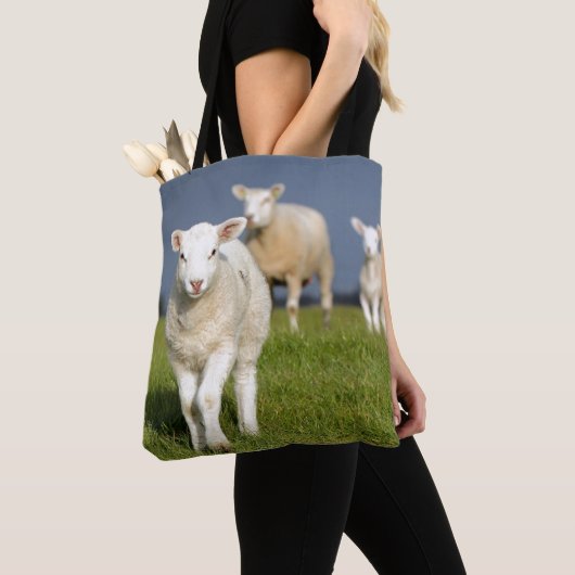 Verbazingwekkende lamp tote bag (Dichtbij)