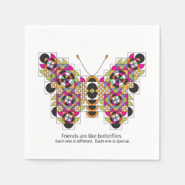 Verbazingwekkende Monarch Butterfly Quilt Patroon Servet