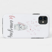Verbazingwekkende muziekbunny Case-Mate iPhone case (Achterkant (horizontaal))