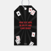 Verbazingwekkende naam Magiciër Birthday Dank u we Cadeaulabel (Achterkant)