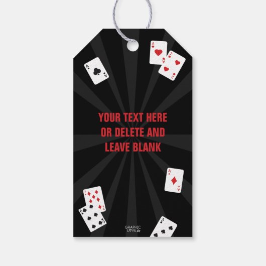 Verbazingwekkende naam Magiciër Birthday Dank u we Cadeaulabel (Achterkant)