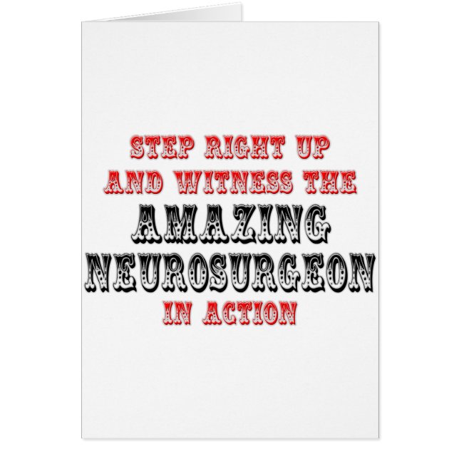 Verbazingwekkende neurochirurg in actie (Voorkant)