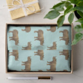 Verbazingwekkende Neushoorn Safari Tissuepapier (Geschenk)
