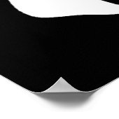 Verbazingwekkende optische illusie van Jezus Chris Poster (Hoek)