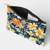 Verbazingwekkende Oranje geel en delicate witte bl Etui (Open)