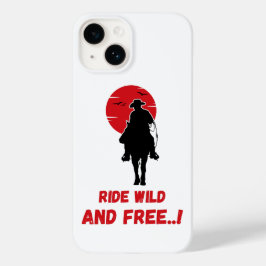 Verbazingwekkende paardrijden telefoon case