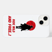 Verbazingwekkende paardrijden telefoon case (Achterkant (horizontaal))